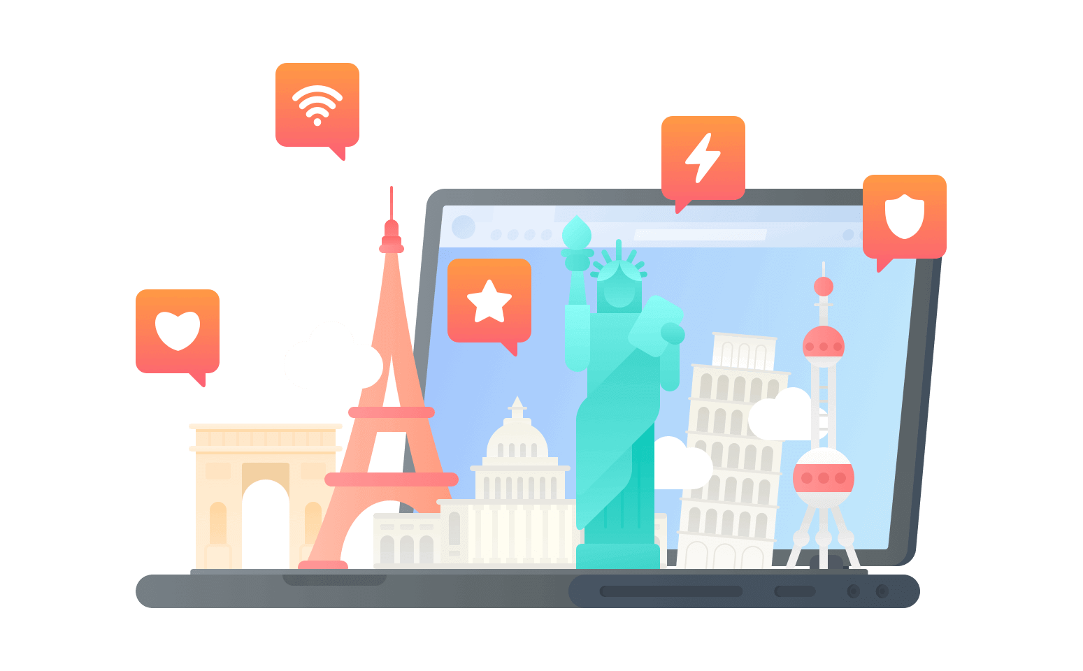 国外回国VPN - 翻回加速器